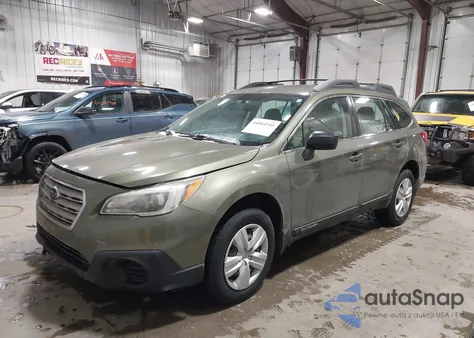 2016 Subaru Outback 2.5I из США, поврежденный, VIN 4S4BSAAC9G3303896